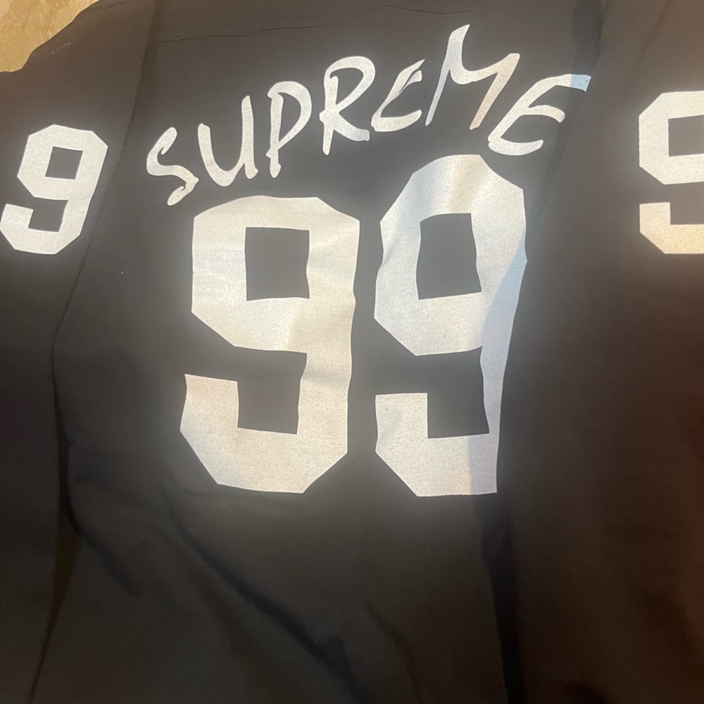 Supreme Black and White '99' Jersey